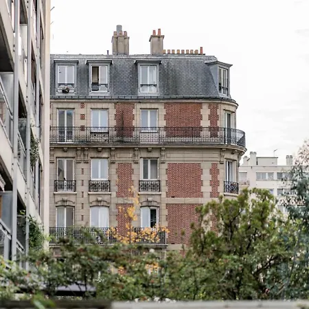 Appartement Charming 2 With Terrace In The 15th Paris