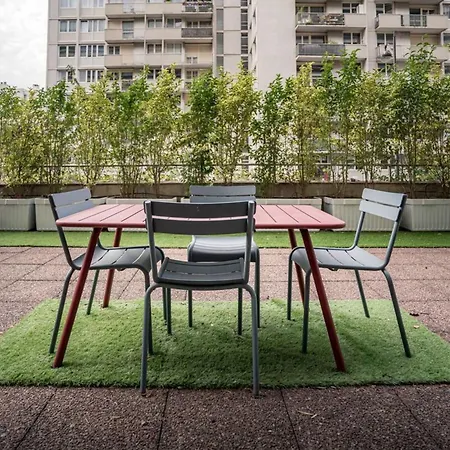 Charming 2 With Terrace In The 15th Paris